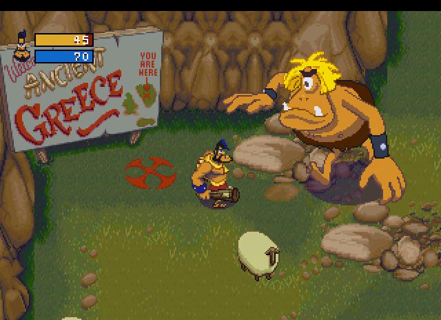 image de gameplay du jeu vidéo de Herc's adventures