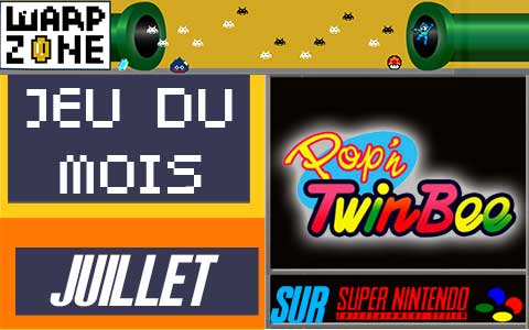 Jeu du mois de Juillet 2020: Pop'N Twin'Bee (Super Nintendo)