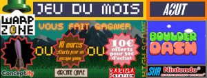 Jeu du Mois Août 2020 Boulder Dash (NES)