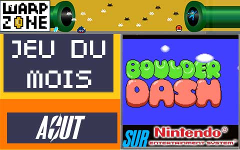 Jeu du mois d'Août 2020: Boulder Dash (Nintendo Entertainment System)