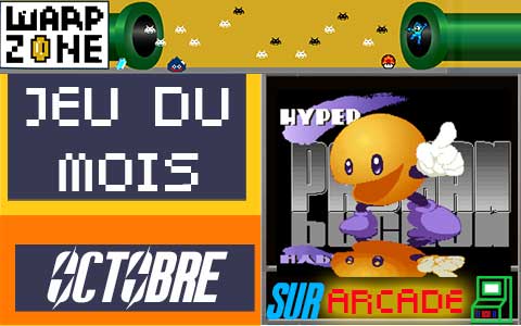 Jeu du mois d’Octobre 2020:  Hyper Pacman (Arcade)